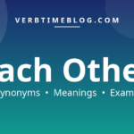43 synonyms for each other synonyms with meanings and examples - Verb Time Blog