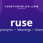 50 synonyms for synonyms for ruse with meanings and examples - Verb Time Blog